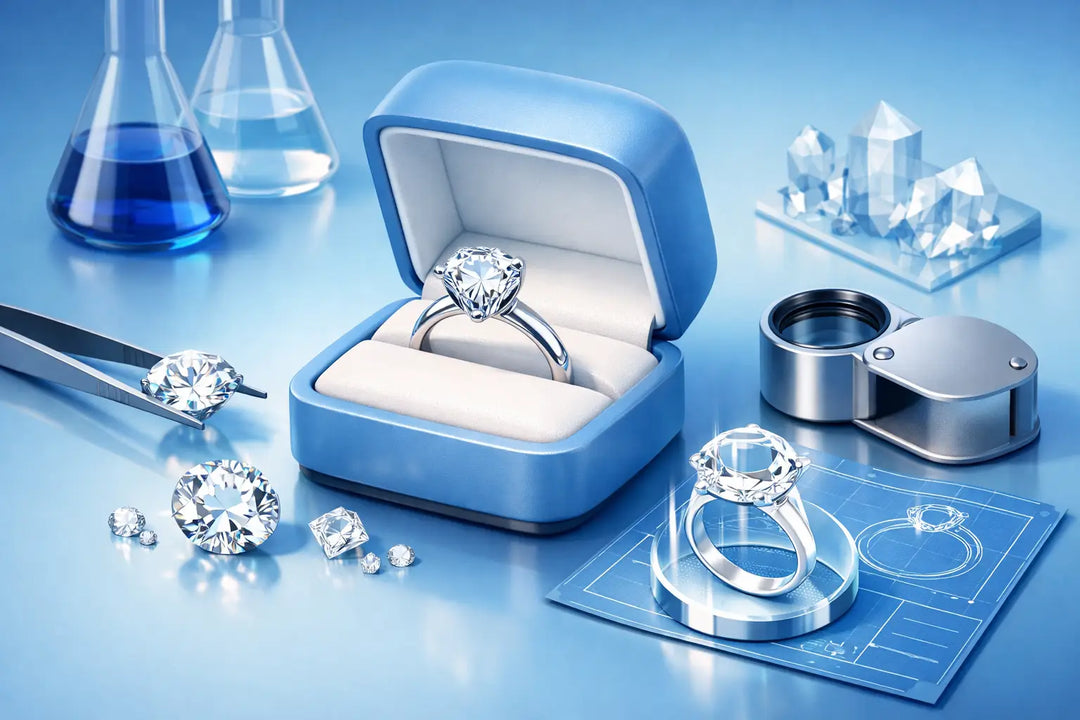 Custom Engagement Rings With Lab Grown Diamonds