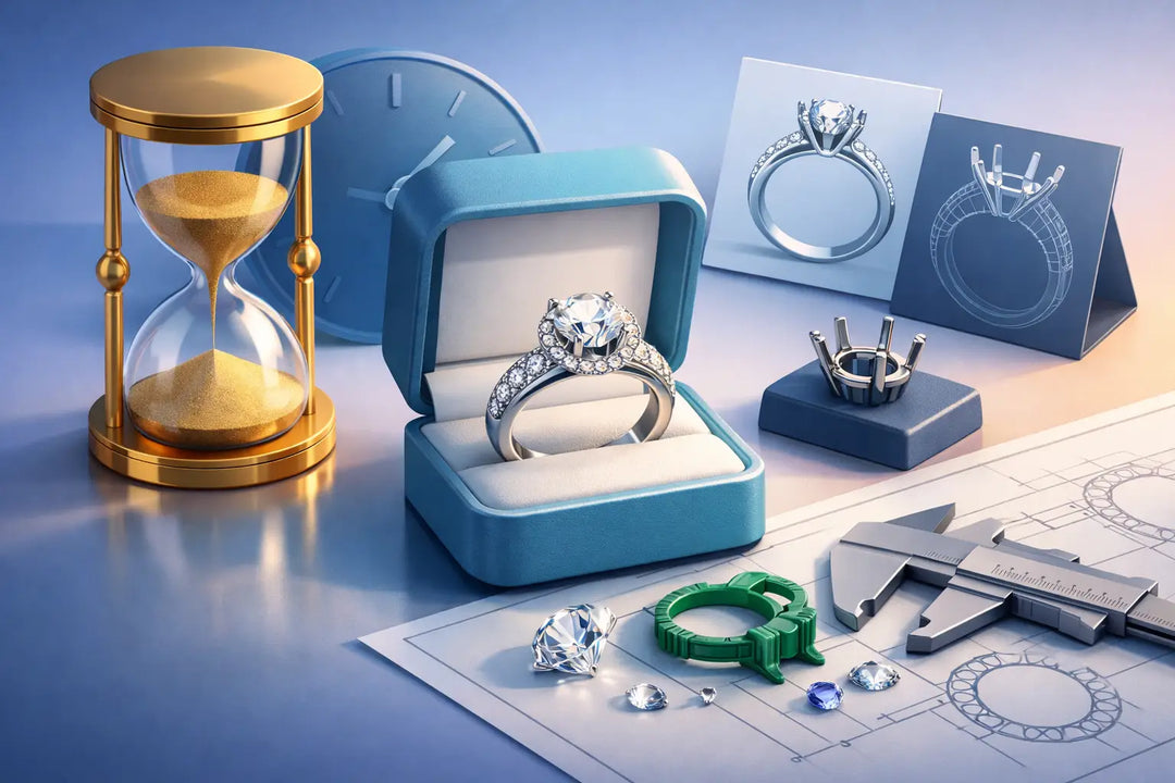 How Long Does a Custom Engagement Ring Take?