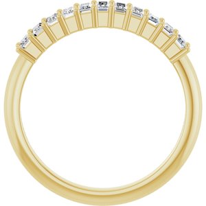 14K Yellow Gold 1/2 CTW Diamond Anniversary Band 126304:LG6003:P