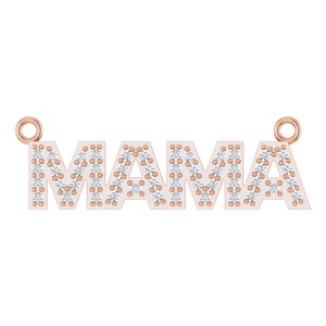 14K Rose Gold 1/10 CTW Diamond Mama Necklace Center 88209:LG603:P