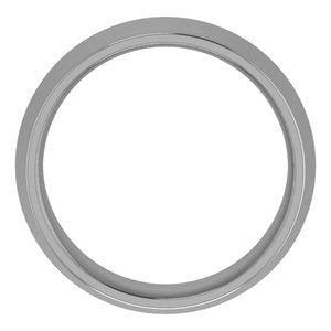 Cobalt 6 mm Men's Comfort-Fit Knife Band. 57901:106:P