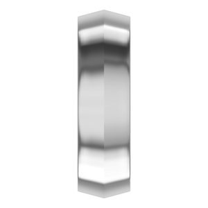 Cobalt 6 mm Men's Comfort-Fit Knife Band. 57901:106:P