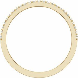 14K Yellow Gold 1/2 CTW Diamond Men's Band. 689040:603:P