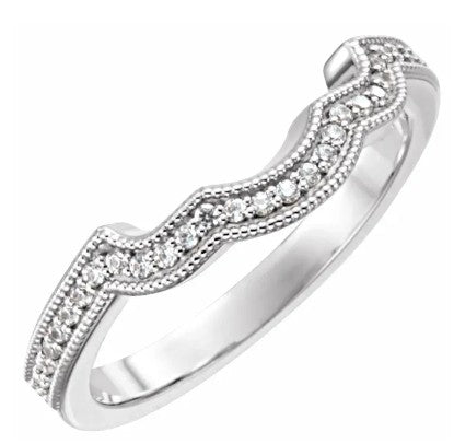 14K White Gold 5.8 mm Round 1/2 CTW Diamond Halo-Style Engagement Ring. 122779:600:P