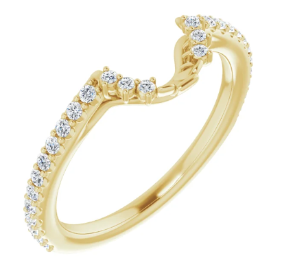 14K Yellow Gold 7x5 mm Pear 1/3 CTW Diamond Halo-Style Accented Engagement Ring. 123768:601:P