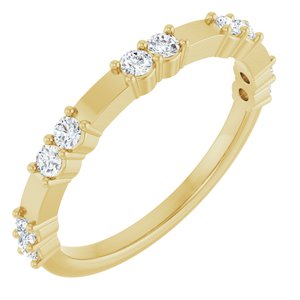 14K Yellow Gold 1/3 CTW Diamond Anniversary Band 126873:120:P