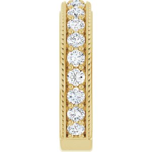 14K Yellow Gold 2.5 mm Round Anniversary Band. 126906:196:P