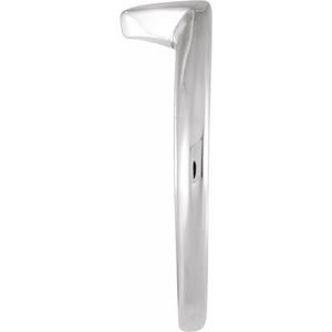 14K White Gold 2.00 CT Band for Solitaire. 50109:213874:P