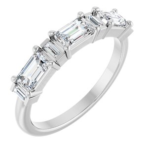 14K White Gold 1 1/2 CTW Diamond Anniversary Band 127301:101:P