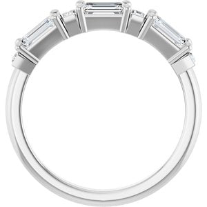 14K White Gold 1 1/2 CTW Diamond Anniversary Band 127301:101:P