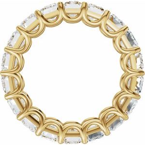 14K Yellow Gold 10 CTW Diamond Eternity Band 689503:LG796:P