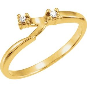 14K Yellow Gold 6x3 mm Marquise Engagement Ring. 120000:159945:P