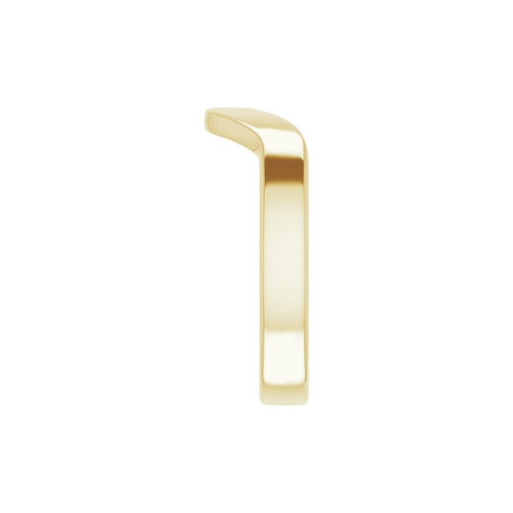 14K Yellow Gold Band for 10x5 mm Marquise Ring 57973:358:P