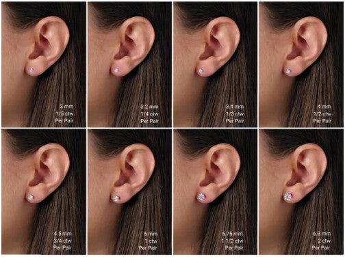 14K White Gold 1 5/8 CTW Diamond Stud Earrings. 652481:LG616:P