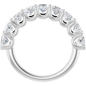 14K White Gold 3 5/8 CTW Diamond Anniversary Band. 123180:LG60008:P