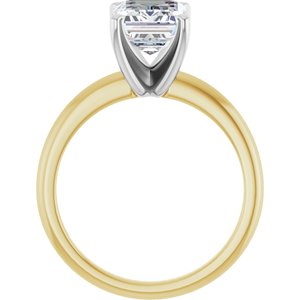 14K Yellow/White Gold 2 1/2 CTW Diamond Engagement Ring. 123213:LG612:P