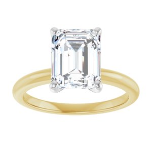 14K Yellow/White Gold 2 1/2 CTW Diamond Engagement Ring. 123213:LG612:P
