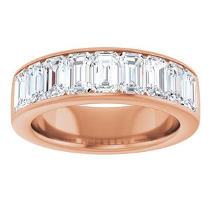 14K Rose Gold 3 1/6 CTW Diamond Anniversary Band. 122981:LG600000:P