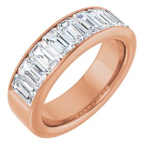 14K Rose Gold 3 1/6 CTW Diamond Anniversary Band. 122981:LG600000:P