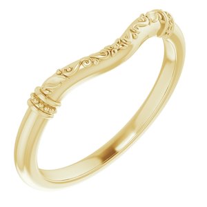 14K Yellow Gold 10 mm Cushion Solitaire Engagement Ring. 124648:556:P