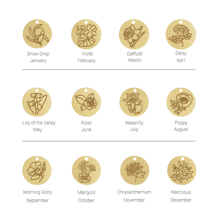 14K Yellow Gold Rose June Birth Flower Pendant. 88529:111:P