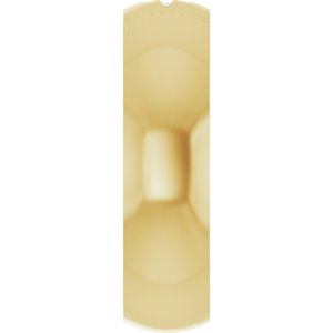 14K Yellow Gold 1.7 mm Round Men's Band. 124516:274:P
