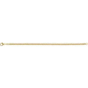 14K Yellow Gold 3.8 mm Rolo Chain Bracelet