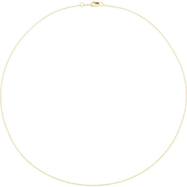 14K Yellow Gold .75 mm Rope Chain